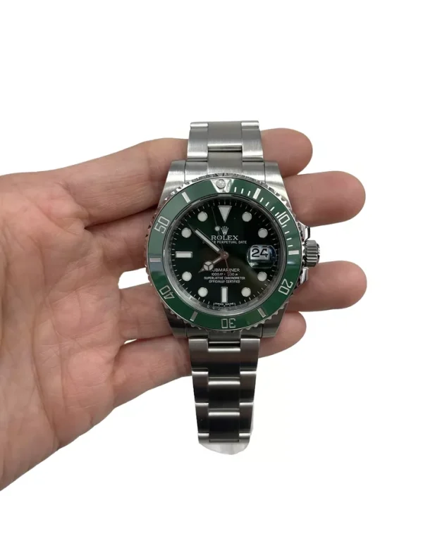 Rolex Hulk Submarine GMT Green Dial Oyster Perpetual 116610V for sale