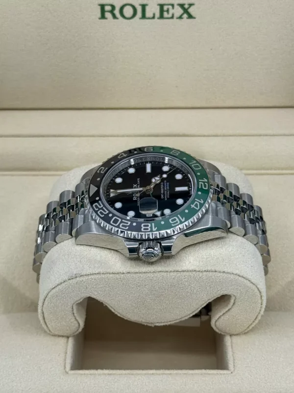 Mint Rolex GMT-Master II, 40mm, Sprite, Jubilee, 126720VTNR-0002, dated 2023 for sale