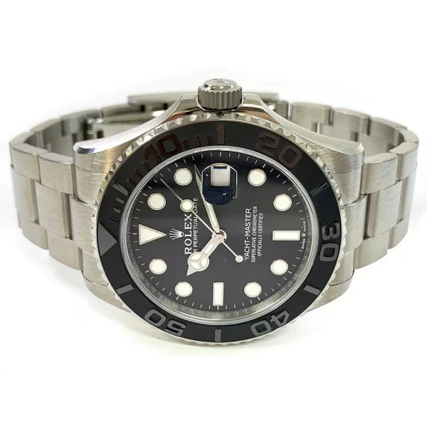 2024 Rolex Yacht-Master 42, Titanium, Black Dial, 226627 for sale