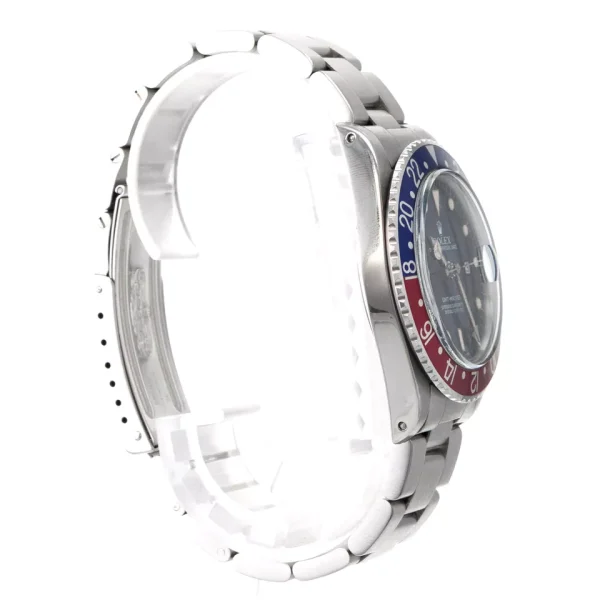 Rolex GMT-Master II 16750 Pepsi Blue Red Vintage Patina Oyster Steel for sale