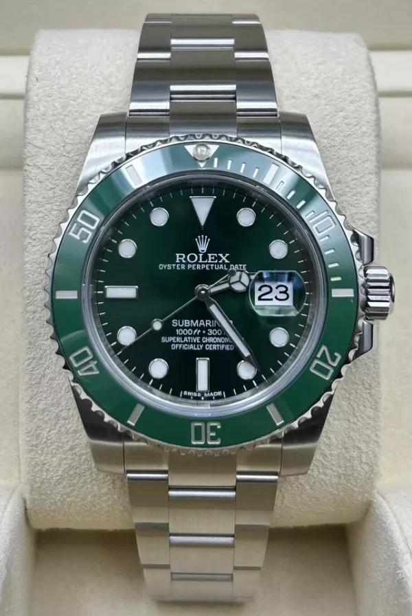 2019 Rolex Submariner Date HULK 116610LV Complete Set for sale