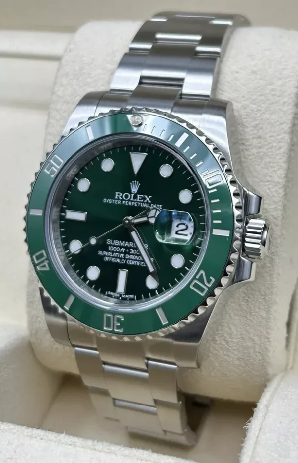 2019 Rolex Submariner Date HULK 116610LV Complete Set for sale