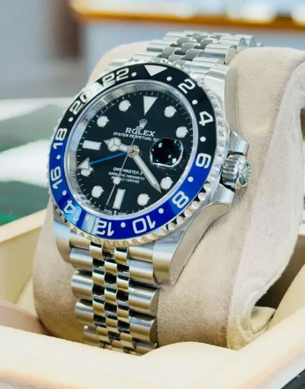 Rolex GMT-MASTER II 126710BLNR Batgirl 40mm SS Black /Blue Ceramic Bezel for sale